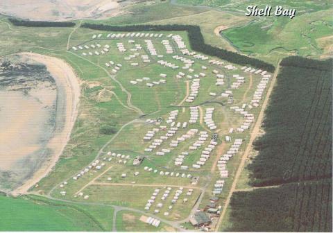 Old photo of Shell Bay Caravan Park