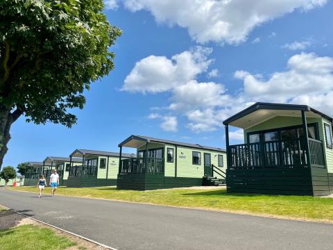 The new Castaway Sands holiday homes at St Andrews Holiday Park