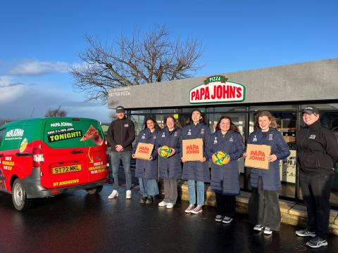 Papa Johns St Andrews with Saints Sports Women's Football