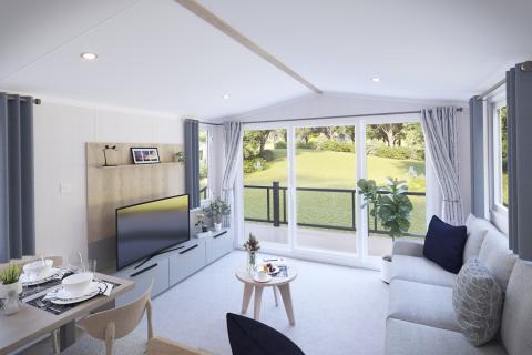 The Ardennes - open plan living