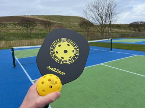 Pickleball Courts at Elie Holiday Park