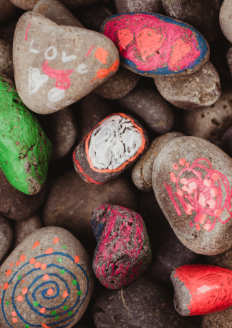 Rock Painting at Ruddons Bar