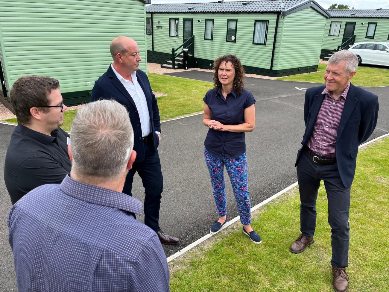 Opening of Castaway Sands Holiday Homes, St Andrews Holiday Park