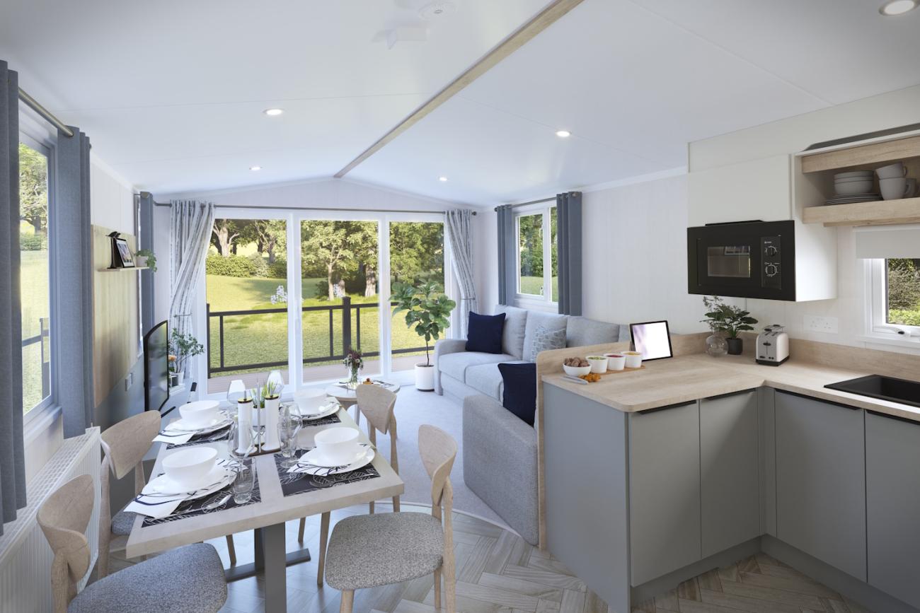 The Ardennes - open plan living