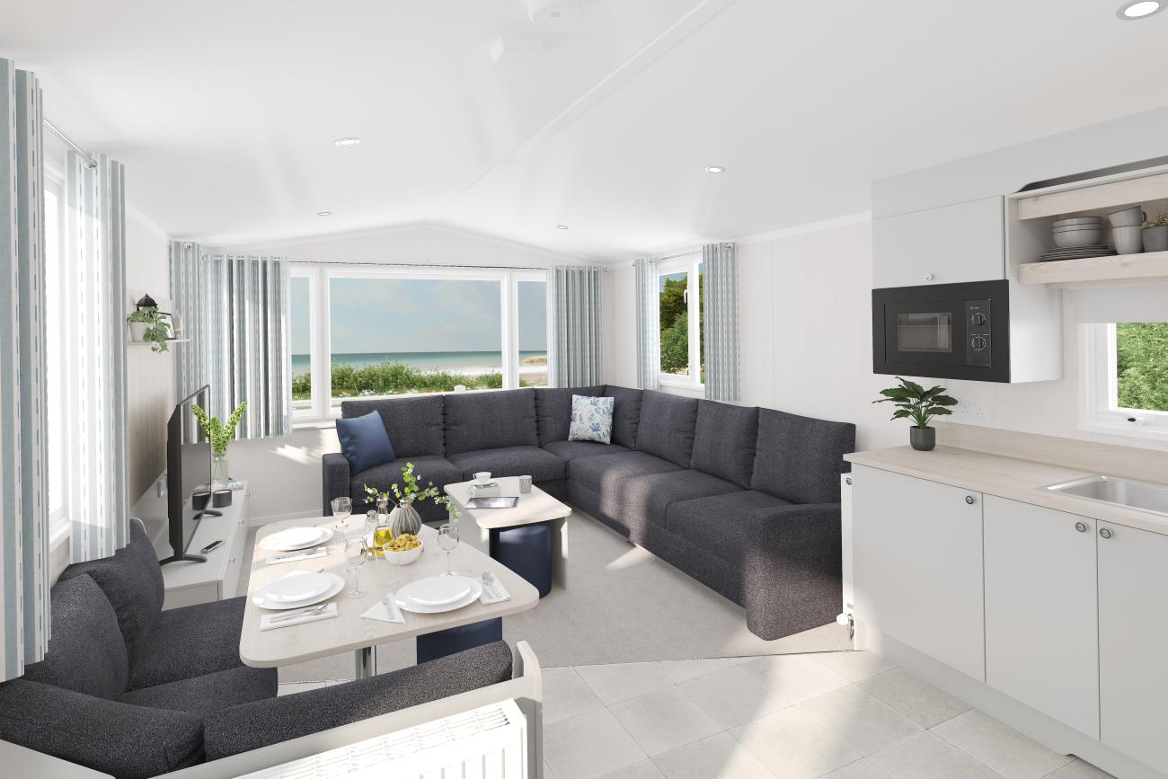 The Loire - open plan living