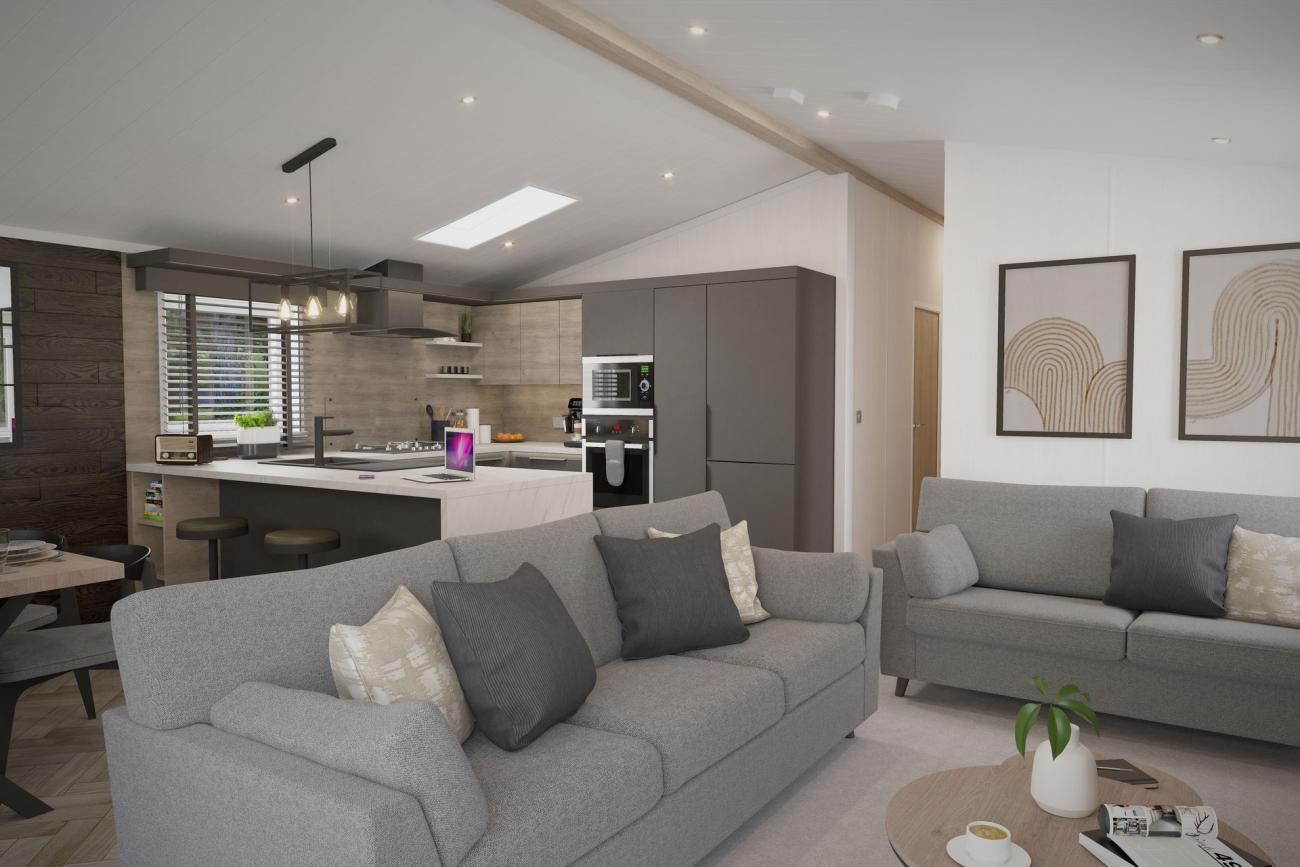 Lodge Deluxe - premium open plan living