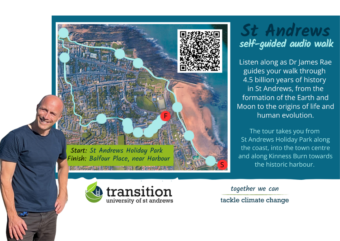 St Andrews Audio Trail map