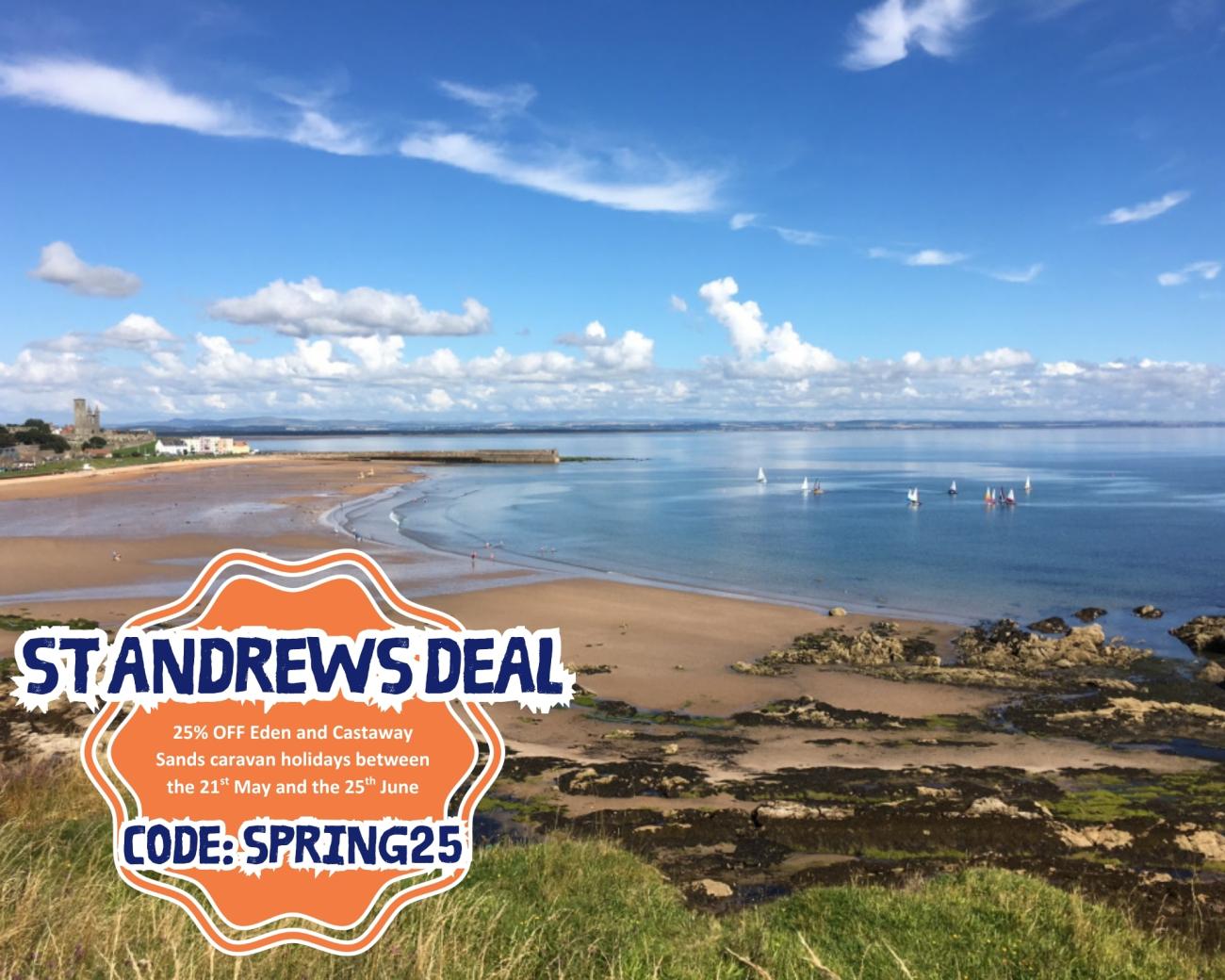 St Andrews Deal SPRING25- beach