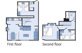 Cottage floor plan (103 Robinson Crusoe Retreat)