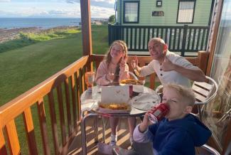 Fish and chips and great sea views
