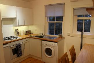 Kitchen at 101 Robinson Crusoe' Retreat Cottage