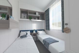 The Coastal Ardennes twin bedroom