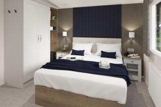 The Margaux - master bedroom with en suite