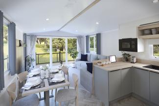 The Ardennes - open plan living