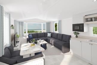 The Loire - open plan living