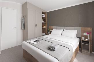 The Morlaix - master bedroom