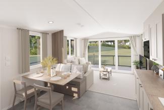 The Morlaix - open plan living