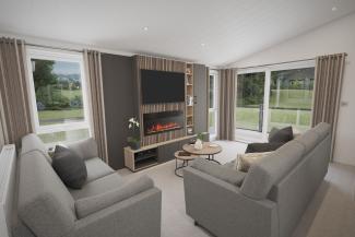 Lodge Deluxe - luxuriously spacious lounge