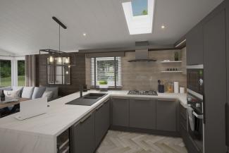 Lodge Deluxe - superior kitchen