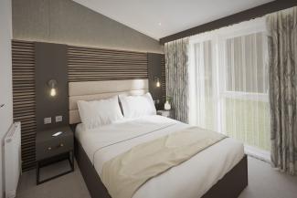 Lodge Deluxe - sumptuous master bedroom