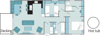 Lodge Deluxe - floor plan