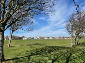 The Sunscape - park view from the rear of the holiday home