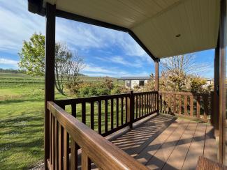 The Bordeaux Escape - veranda with meadow views
