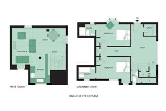 Baillie Scott Cottage - floor plan