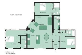 The Coach House - floor plan