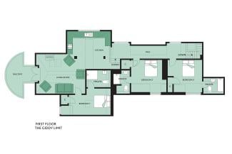 The Giddy Limit - floor plan